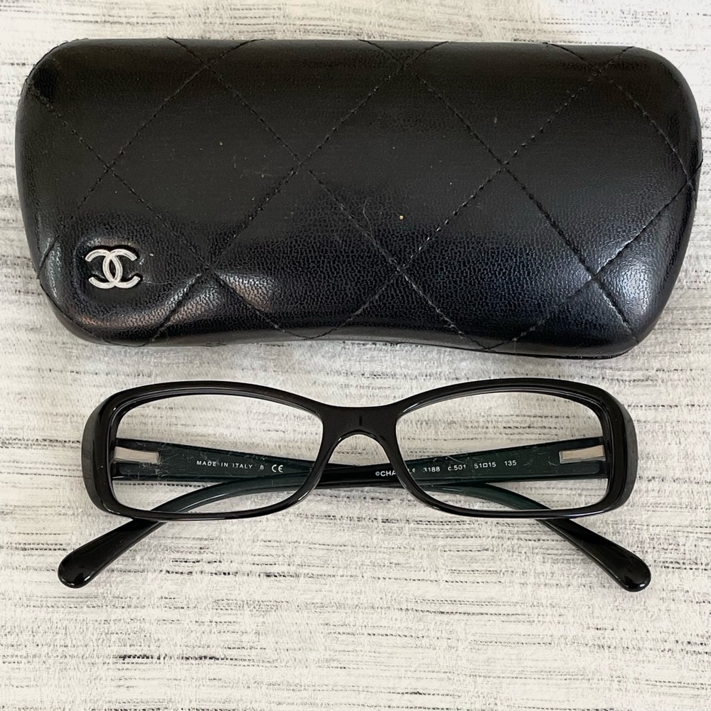 Chanel Eye Glasses - Black Frame 3188 c.501 51-15-135